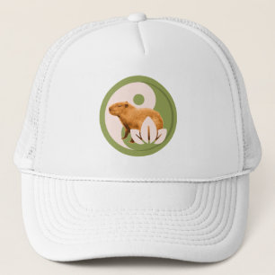 Zen Capybara Yin Yang Truckerkappe
