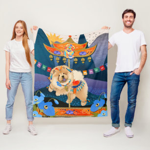 ZEN CARNIVAL Chow - Fleece decke 3 Größen