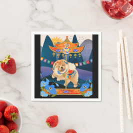 ZEN CARNIVAL Chow napkins Serviette