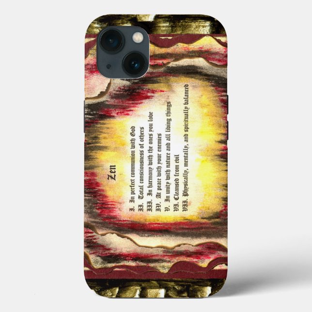 Zen Case-Mate iPhone Hülle (Rückseite)