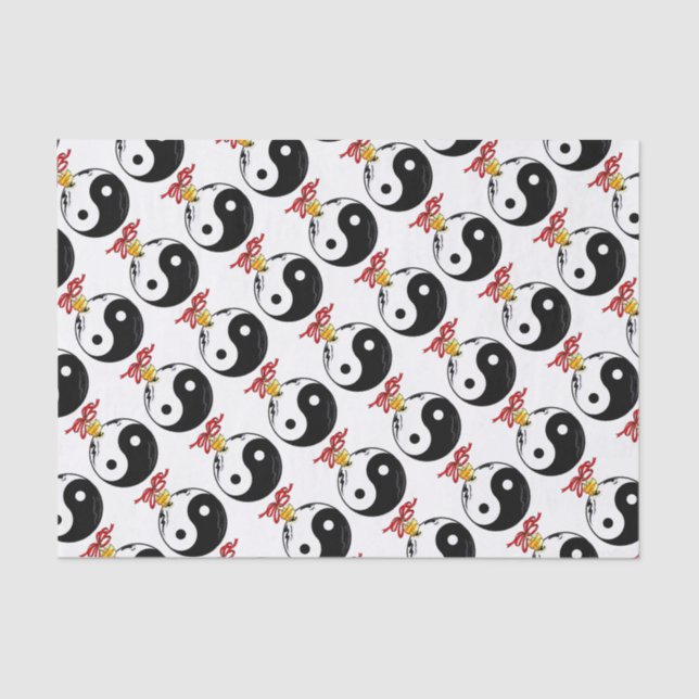 Zen Christmas Designs Seidenpapier (Vorderseite)