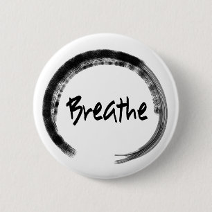 Zen Circle - Breathe - Buttons für das Yoga-Butto