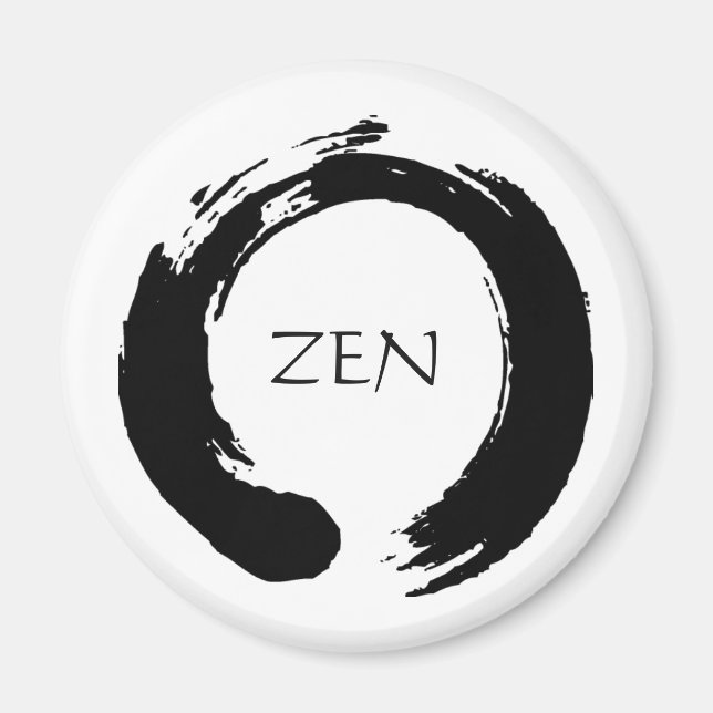 Zen Circle Kühlschrankmagnet Magnet (Vorne)