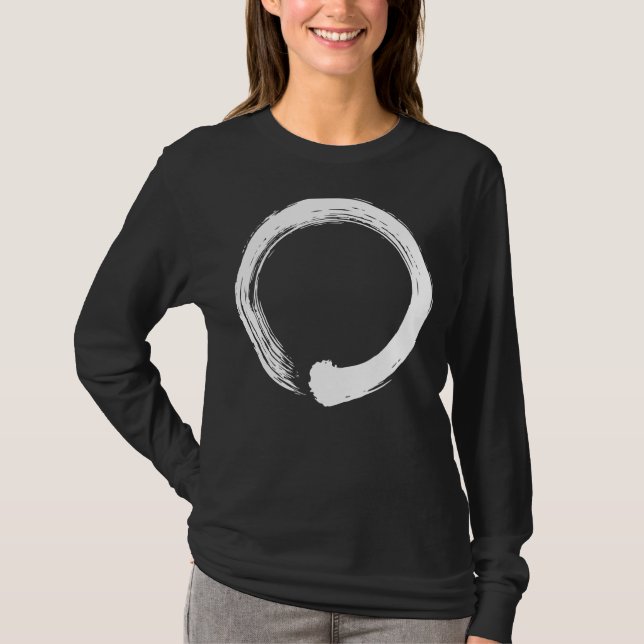 Zen Circle Meditation Training Yoga Lover T-Shirt (Vorderseite)