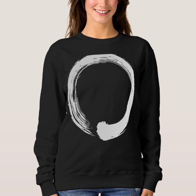 Zen Circle Meditation Training Yoga Sweatshirt (Vorderseite)