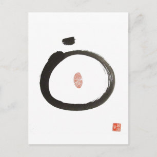 Zen Circle Postcard Postkarte