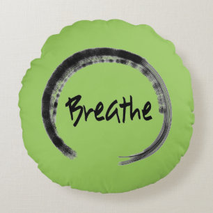 Zen Circle - Yoga - Mediation Pillow Cushion Rundes Kissen