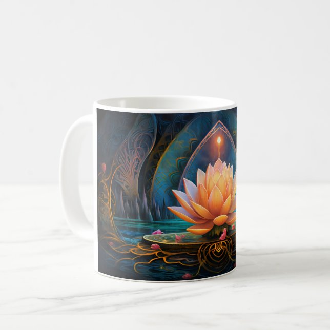 Zen Coffee Tasse (Vorderseite Links)