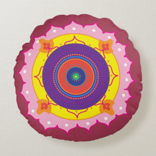 Zen Cushion Rundes Kissen