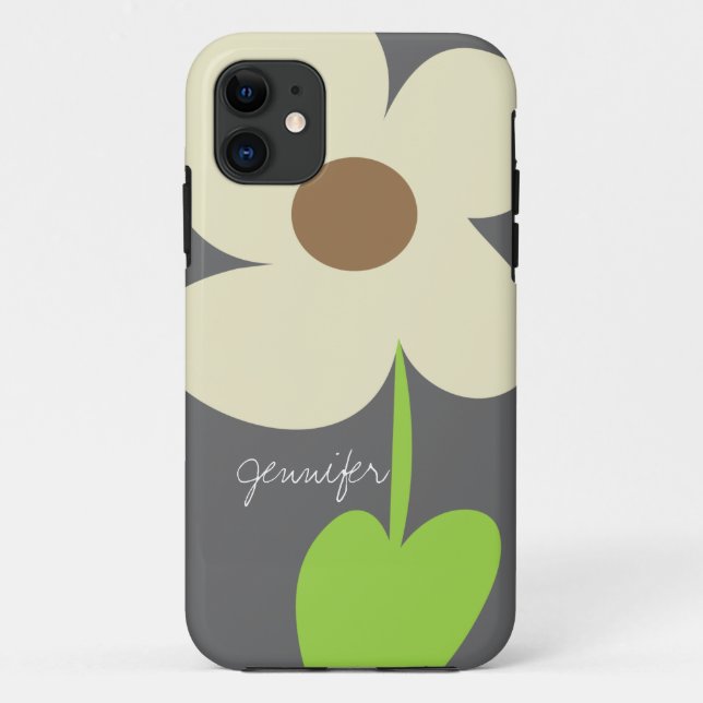 Zen Daisy Personalisiert iPhone 5/5S Fall Case-Mate iPhone Hülle (Rückseite)