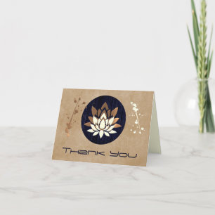 Zen Danke-Karte Dankeskarte