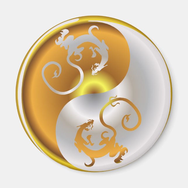 Zen Dragons Magnet (Vorne)