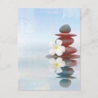 Zen Dreams - Light Blue Design Postkarte
