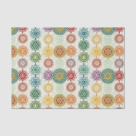 Zen-Energie-Symbol-Mandala-Designmuster-Kunst Seidenpapier
