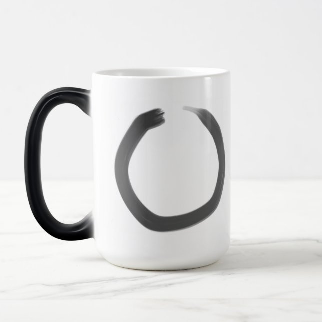 Zen Enso Circle Mindfulness Tasse (Links)