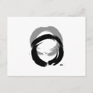Zen Enso Postkarte