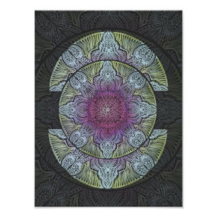 Zen Erwachen, Reiki, Heilung, Chakra Fotodruck