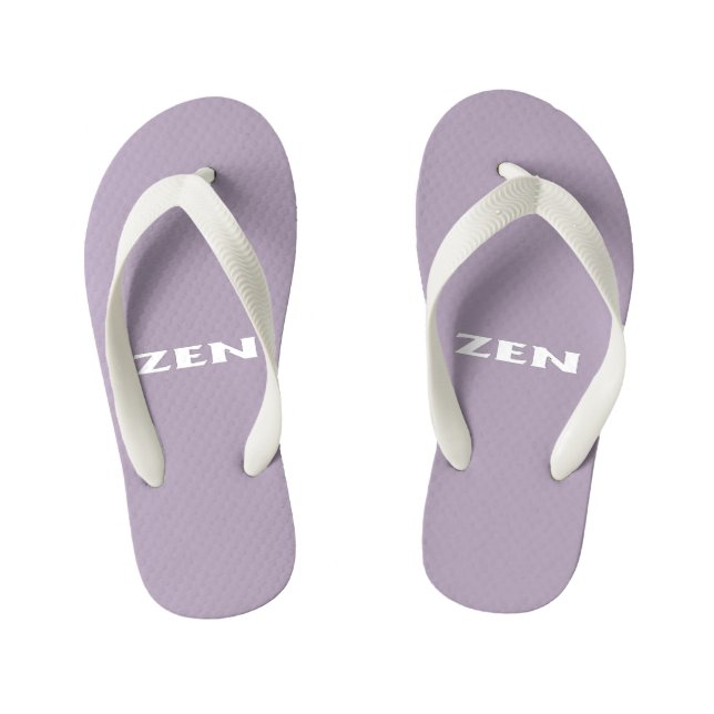 Zen-Flip-Flops Kinderbadesandalen (Fußbett)