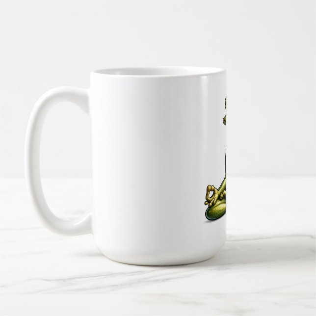 Zen Frog Kaffeetasse (Links)