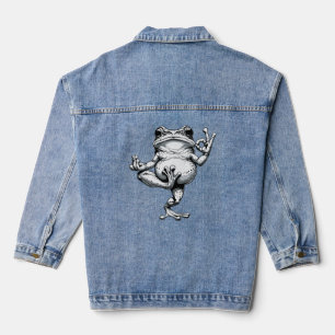 Zen Frog Masterpiece Jeansjacke