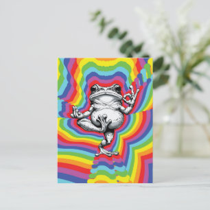 Zen Frog Masterpiece Postkarte