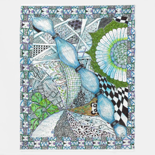 Zen-Fun Blanket Fleecedecke (Vorderseite)