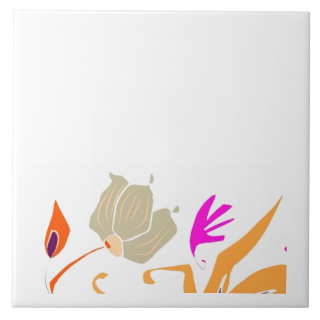 Zen Garden Keramik Tile Fliese (Vorderseite)