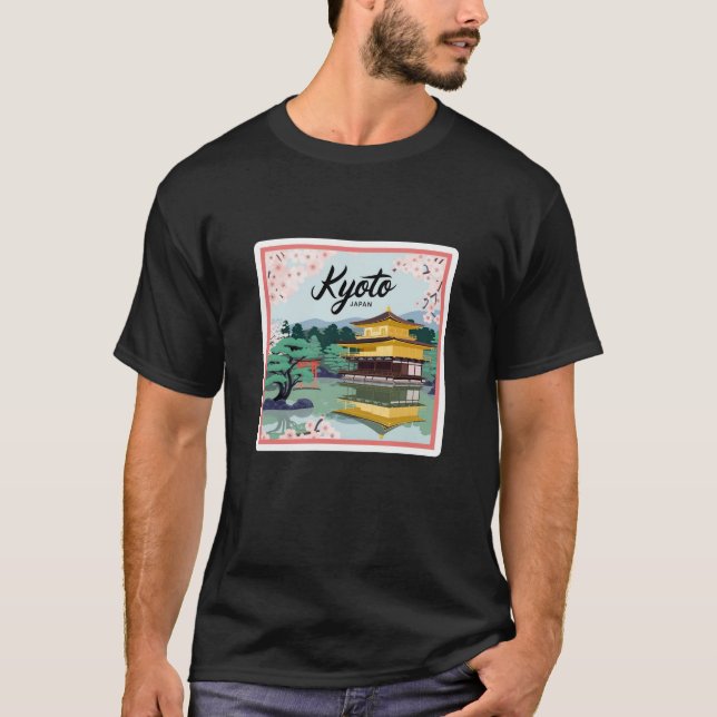 Zen Garden & Temple Fans Pick T-Shirt (Vorderseite)