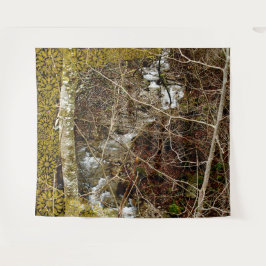 Zen garden wandteppich