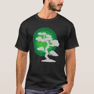 Zen Gartage Buddhistische japanische Kultur Bonsai T-Shirt