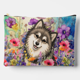 ZEN GARTEN Lapphund Sable - große Accessoire-Tasch Zubehörtasche
