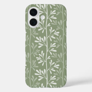 Zen-Garten-Stiele Minimal Botanisch Grün iPhone 16 Hülle