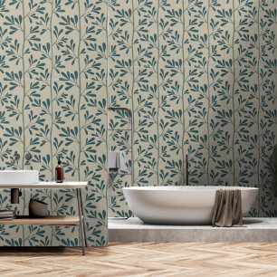Zen Garten Stiele XL 9 minimal botanisch Tapete