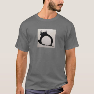 Zen-Gemälde Bull T-Shirt
