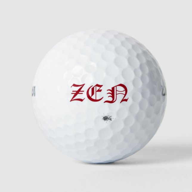 Zen Golfball (Vorderseite)