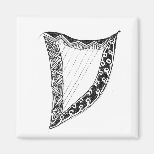 Zen harp magnet (Vorne)