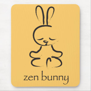 Zen-Häschen Mousepad