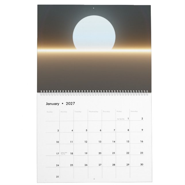 Zen-Horizont-Kalender 2010 Kalender (Jan 2027)