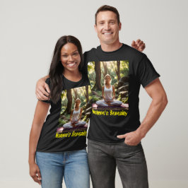 Zen im T - Shirt Natur