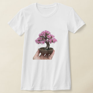 Zen in der Handfläche: Miniatur-Blühende Azaleen-B T-Shirt