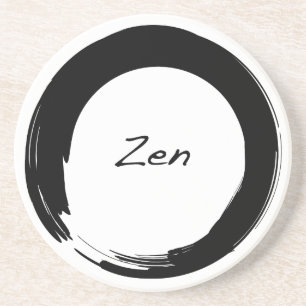 Zen in Enso Circle Untersetzer