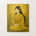 Zen in Gelb - Farbpuzzle Puzzle<br><div class="desc">Tauchen Sie ein in eine Welt der Ruhe und Introspektion mit diesem Puzzle mit gelben Themen. Mit fließenden Formen, symbolischen Wellen und ruhigen Figuren erinnert das Kunstwerk an die Ruhe der Meditation und inneren Klarheit. Dieses Puzzle wurde entwickelt, um die Sinne zu beruhigen und gleichzeitig visuelle Intrigen zu bieten. Es...</div>