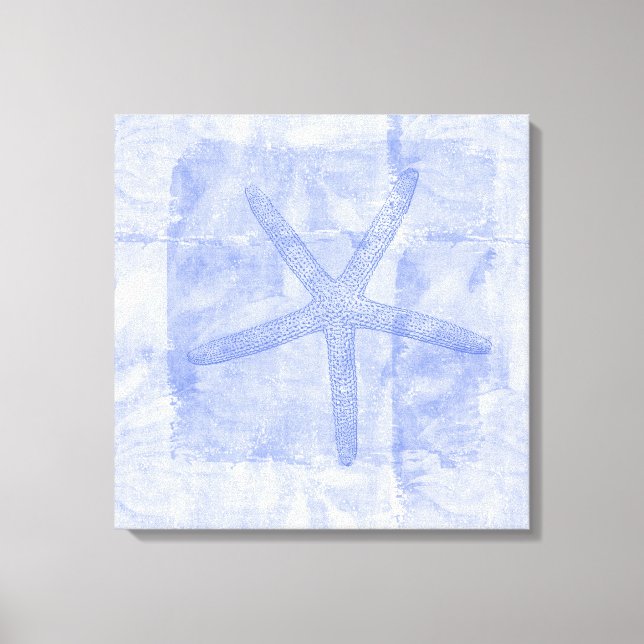 Zen Inspiriert Beach Theme Starfish Leinwanddruck (Vorderseite)