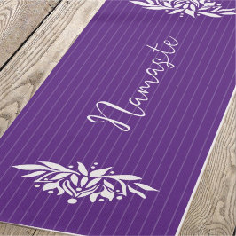 Zen Inspiriert Flaming Lotus Blume Yoga Mat Yogamatte