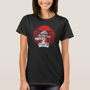 Zen Japanische Kultur Gärtner Buddhismus Bonsai Ba T-Shirt
