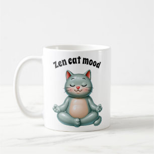 Zen-Katzen-Vibes Kaffeetasse