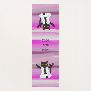Zen Katzenjoga Meditation Pilates Yogamatte