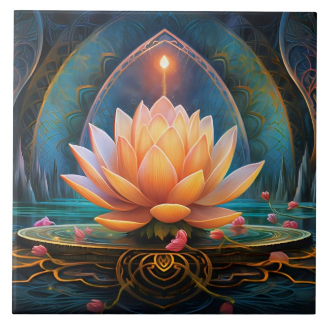 Zen Keramik Tile Fliese (Vorderseite)