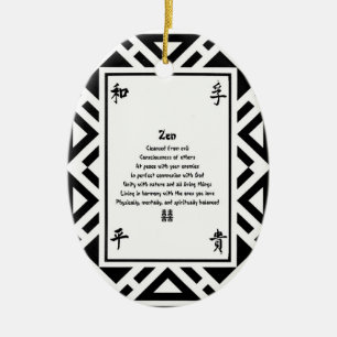 Zen Keramikornament