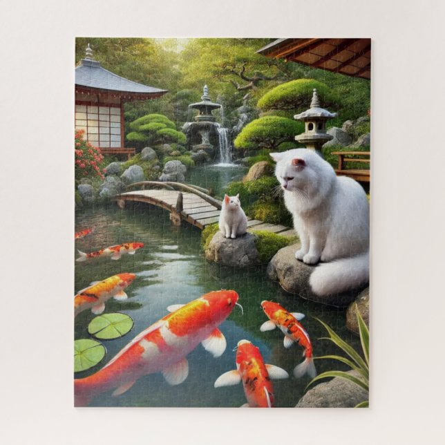 Zen Kitty 2 Puzzle (Vertikal)